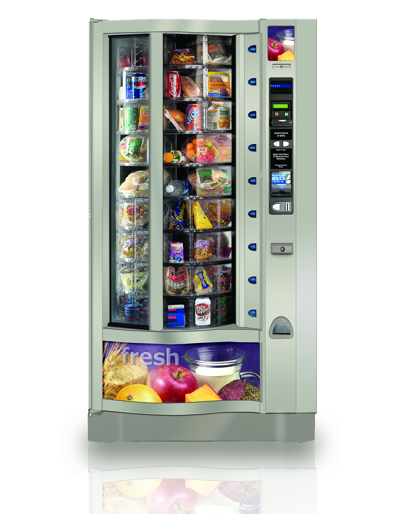 Large capacity vending machine servicing shift workers at an Australian warehouse