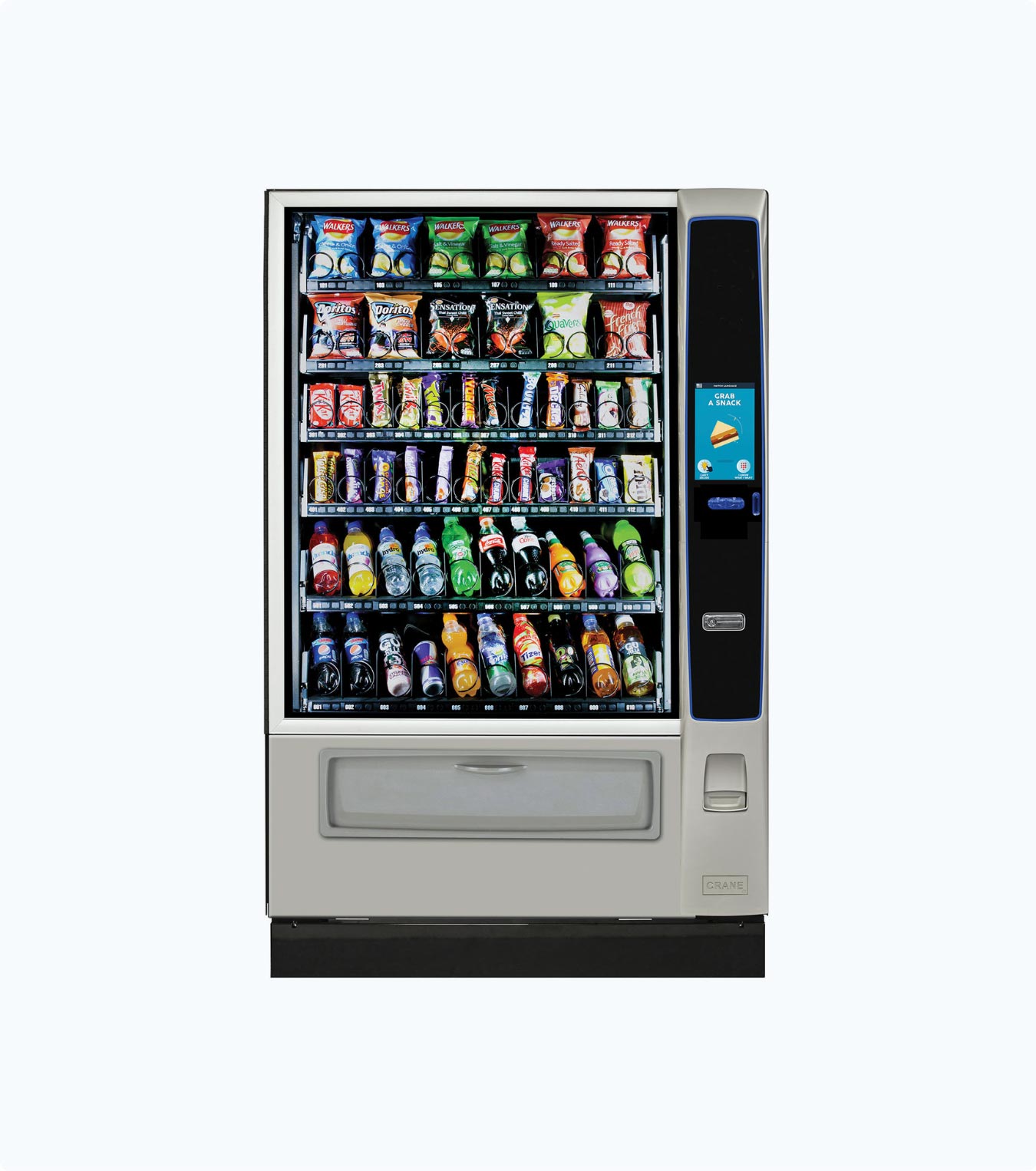 Snack and drink combo vending machine installed at a local Australian workplace